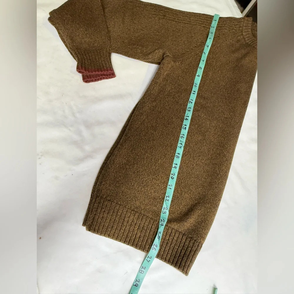 COLUMBIA Men’s brown heather V neck sweater size L - Picture 12 of 12
